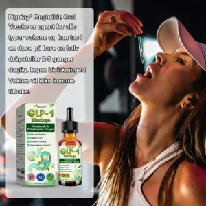 Piguiay® GLP-1 Moringa Afslankende & Helsefremmende Dråper (Matgradsfettbrenner – Utviklet av eksperter innen sekretologi og metabolisme) 🎁