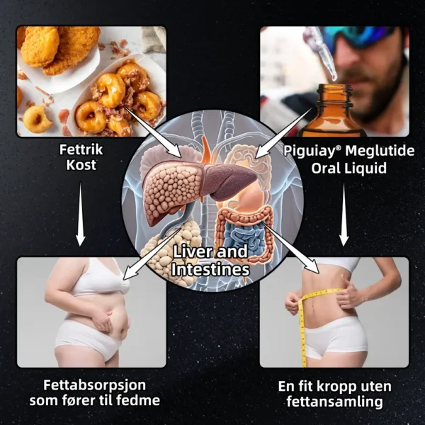 Piguiay® GLP-1 Moringa Afslankende & Helsefremmende Dråper (Matgradsfettbrenner – Utviklet av eksperter innen sekretologi og metabolisme) 🎁
