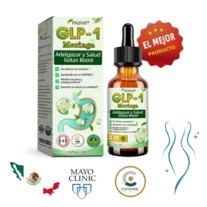 Piguiay® GLP-1 Gotas saludables adelgazantes de Moringa (Quemador de grasa de grado alimenticio - Desarrollado por expertos en secretología y metabolismo) 🎁