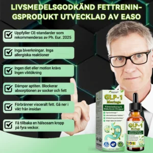 Piguiay® GLP-1 Moringa Viktminskning Hälsoboost Droppar(Livsmedelsgodkänd fettförbrännare - Utvecklad av experter inom sekretologi och metabolism)🇸🇪