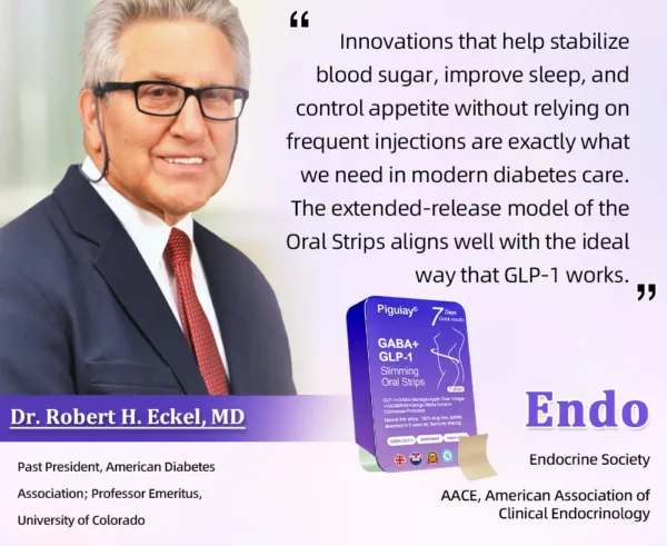 See ResuIts in 7 Days 💫 Piguiay® GABA+gIp-1 SIimming Oral Strips👨‍⚕️DeveIoped by British Obesity Society